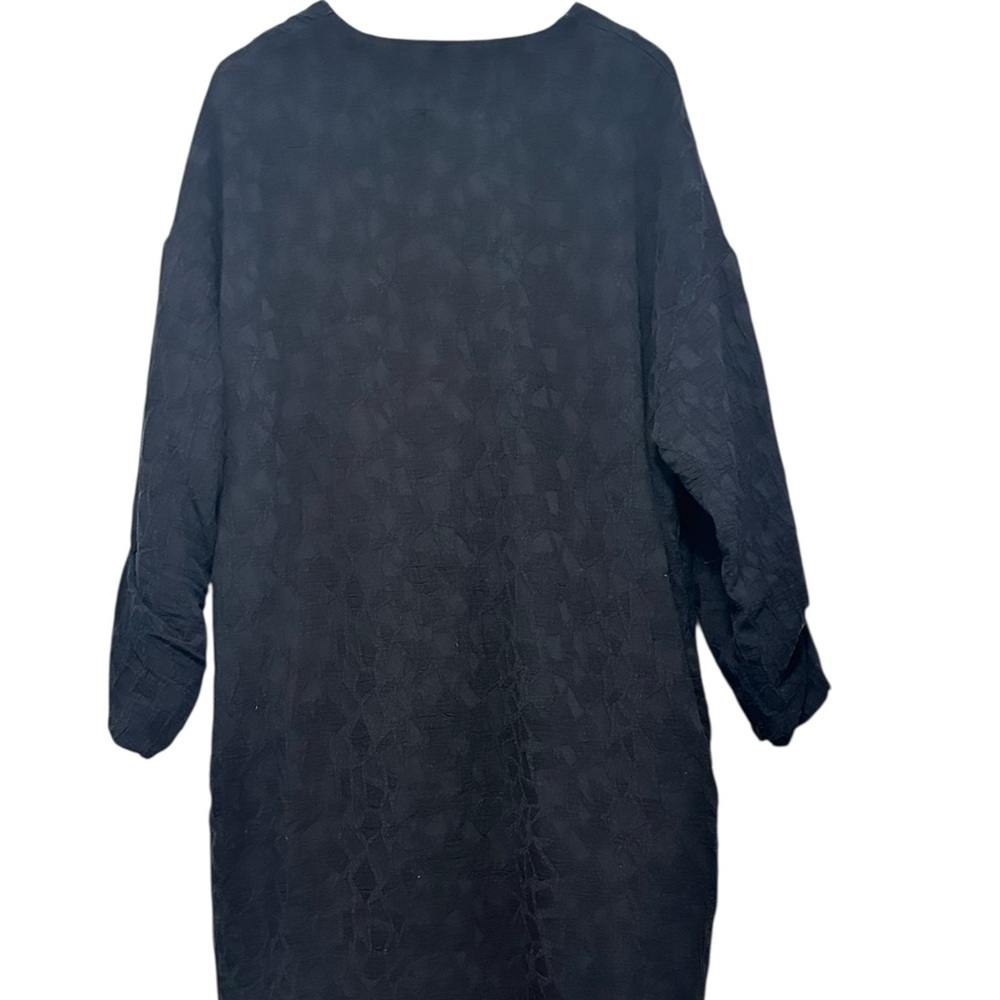 NWT- Women’s Black Crane Jacquard Cocoon Jacket - Picture 7 of 7